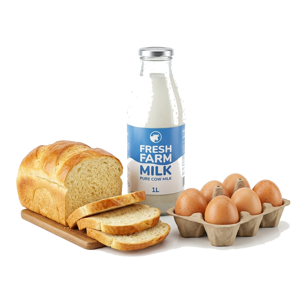 Dairy, Bread & Eggs