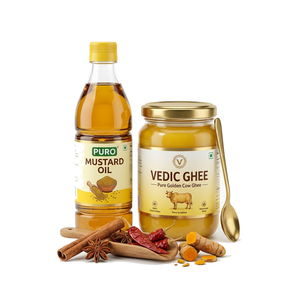 Oil, Ghee & Masala
