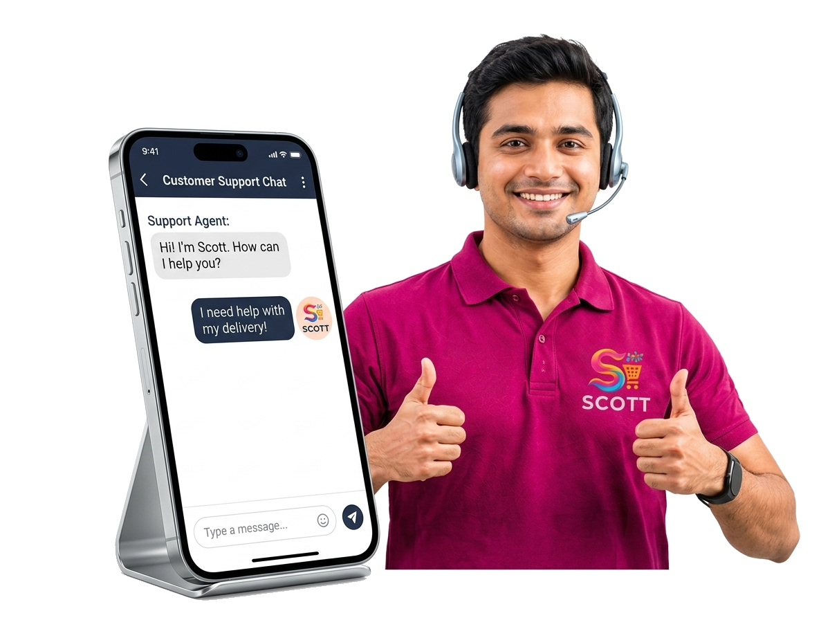 SCOTT Bundi Customer Care Support Executive with Headset